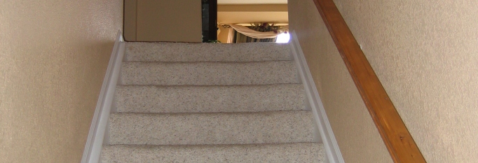 Tripping because you've misjudged the height of a step can be disastrous if you're older